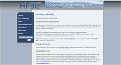 Desktop Screenshot of hfbiz.cz